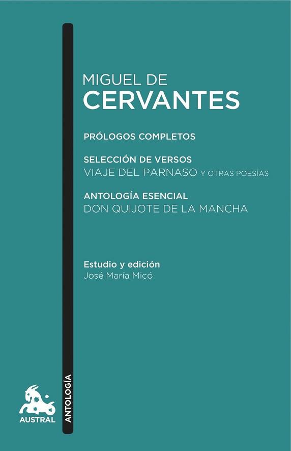 MIGUEL DE CERVANTES ANTOLOGIA | 9788408152606 | DE CERVANTES, MIGUEL 