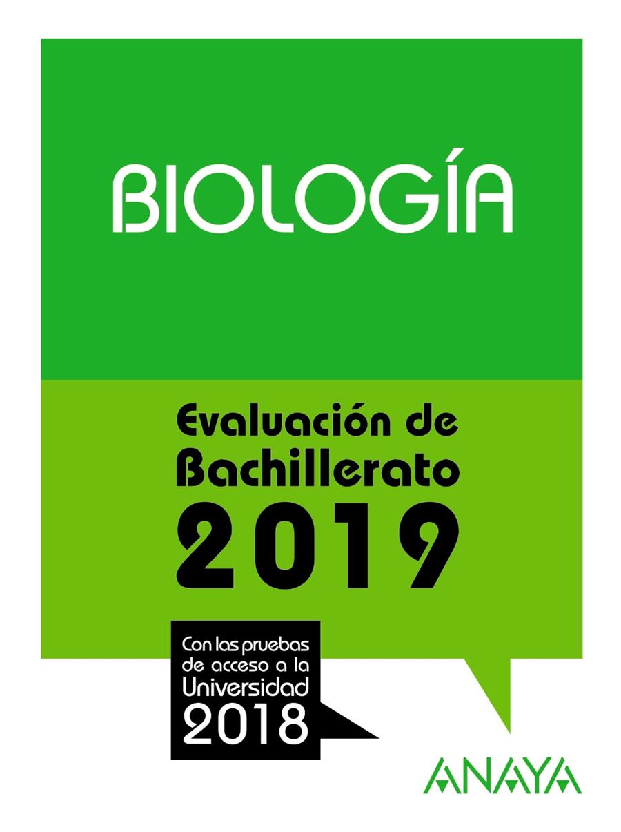 BIOLOGIA EVALUACION DE BACHILLERATO 2019 | 9788469856796 | HERRERA GONZALEZ, ROSA / ORTEGA LAZARO, J. CARLOS