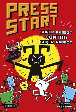 PRESS START 4  SUPER RABBIT CONTRA SUPER RABBIT | 9788408253969 | FLINTHAM, THOMAS