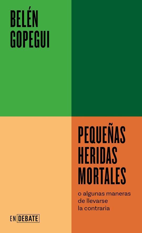 PEQUEÑAS HERIDAS MORTALES | 9788418967719 | GOPEGUI, BELEN