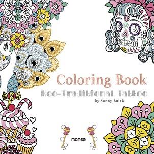 COLORING BOOK NEO TRADITIONAL TATTOO REF 0M1618 | 9788416500307