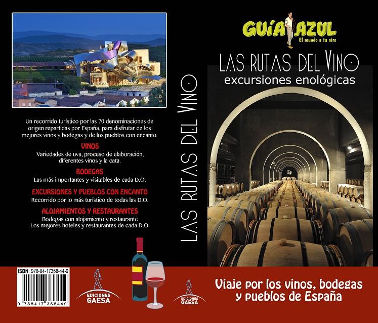 RUTAS DEL VINO -EXCURSIONES ENOLOGICAS, LAS | 9788417368449 | INGELMO SANCHEZ, ANGEL /GARCIA MARIN, JESUS/ LEDRADO VILLAFUERTES, PALOMA / MONRREAL IGLESIA, MANUEL