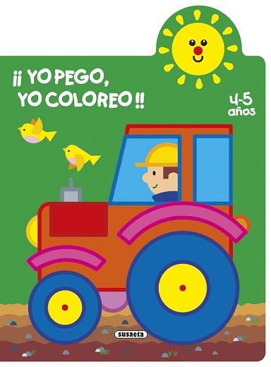 YO PEGO, YO COLOREO! 4-5 AÑOS | 9788467780659 | BUSQUETS, JORDI