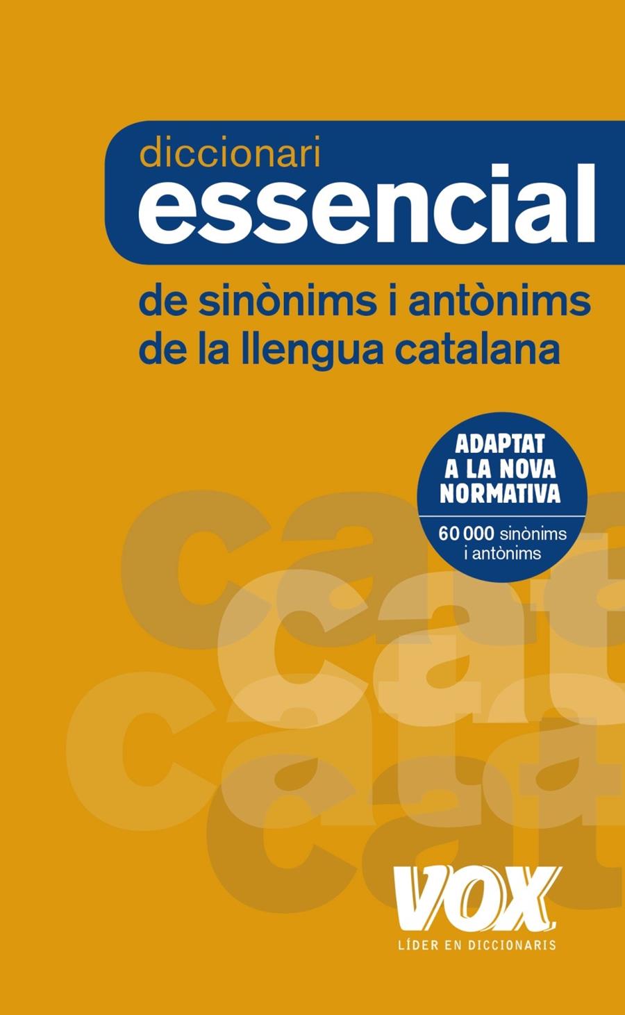 DICCIONARI ESSENCIAL DE SINONIMS I ANTONIMS | 9788499742373 | VARIOS AUTORES