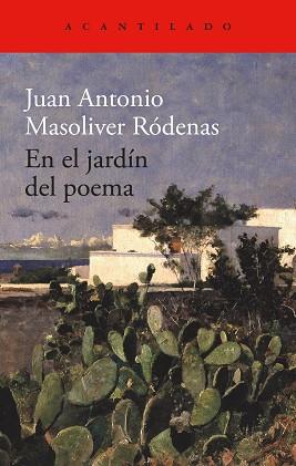 EN EL JARDIN DEL POEMA | 9788419958327 | MASOLIVER RODENAS, JUAN ANTONIO