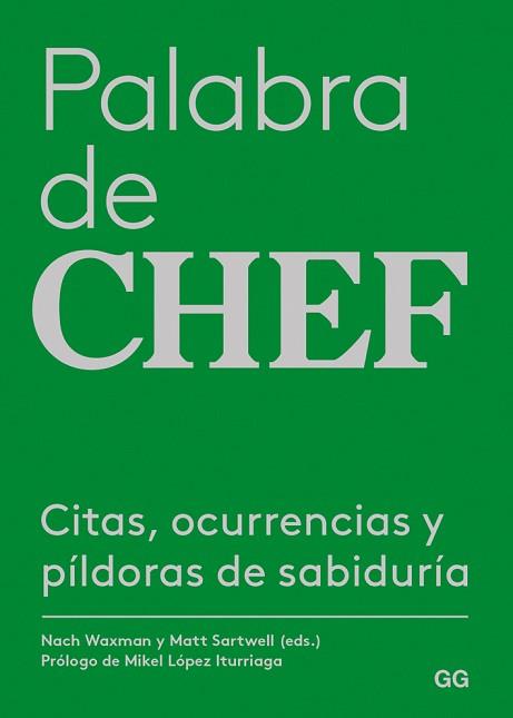 PALABRA DE CHEF REF 0G1726 | 9788425230400 | WAXMAN, NACH/ STARWELL, MATT