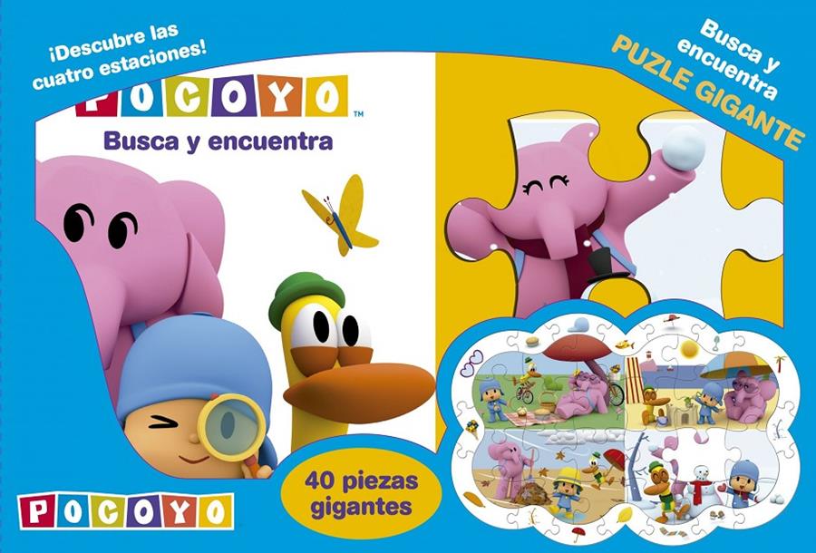 POCOYO BUSCA Y ENCUENTRA PUZLE GIGANTE | 9788408154112 | ZINKIA ENTERTAINMENT, S. A.