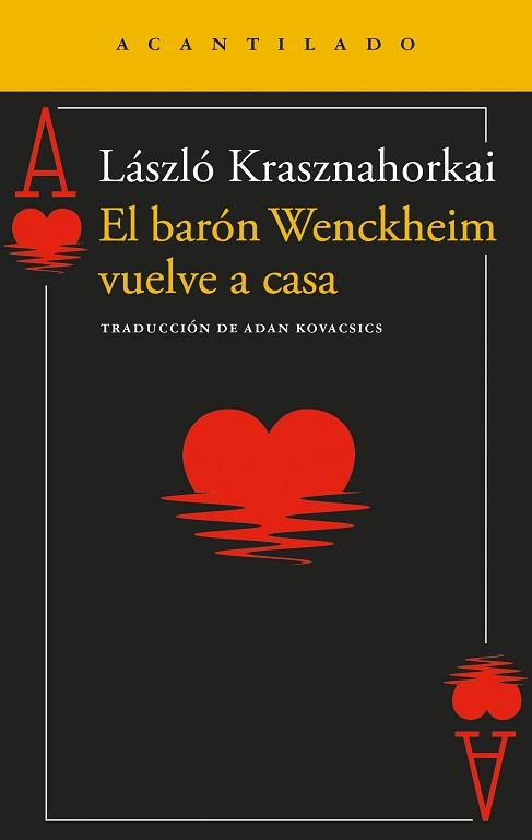 BARON WENCKHEIM VUELVE A CASA, EL | 9788419958204 | KRASZNAHORKAI, LASZLO