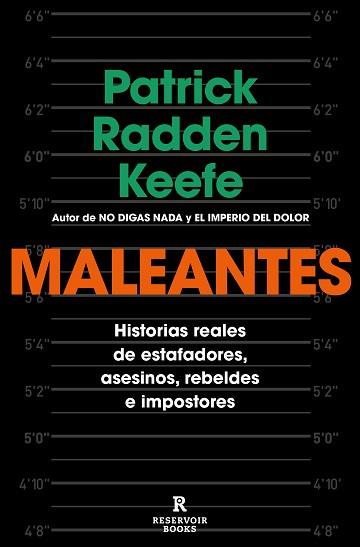 MALEANTES | 9788418052989 | KEEFE, PATRICK RADDEN