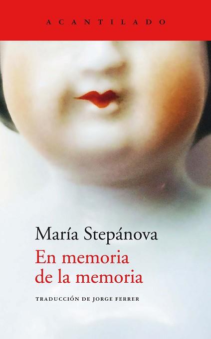 MEMORIA DE LA MEMORIA, EN | 9788419036070 | STEPANOVA, MARIA