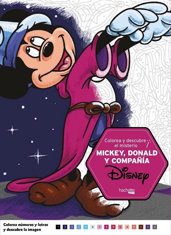 MICKEY DONALD Y COMPAÑIA (COLOREA Y DESCUBRE EL MISTERIO DISNEY) | 9788417240110 | MARIEZ, JEREMY