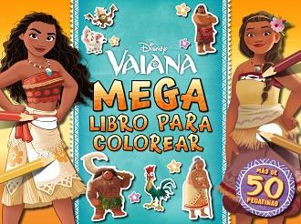 VAIANA  MEGALIBRO PARA COLOREAR | 9788418939464 | DISNEY