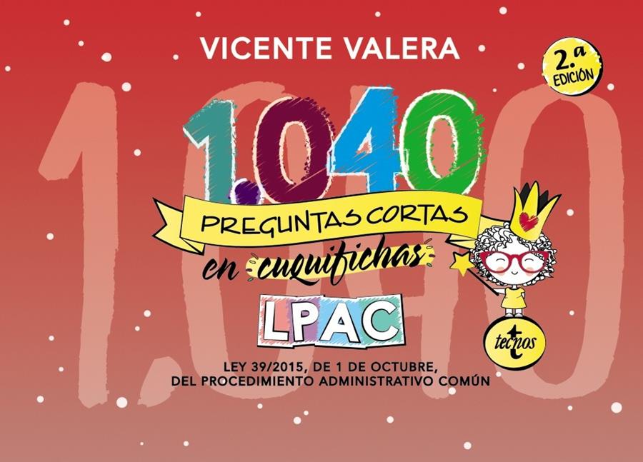 1040 PREGUNTAS CORTAS EN «CUQUIFICHAS» LPAC | 9788430977796 | VALERA, VICENTE