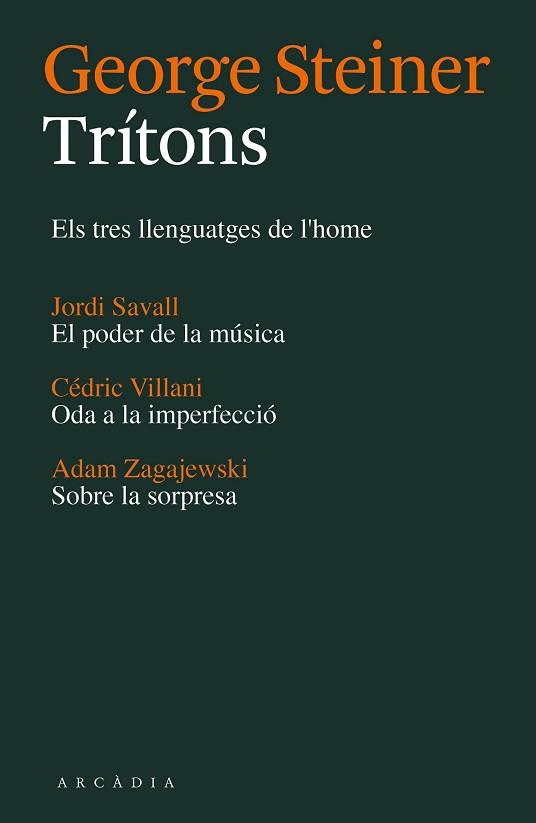 TRITONS  | 9788494232787 | SAVALL, JORDI / VILLANI, CEDRIC / ZAGAJEWSKI, ADAM 