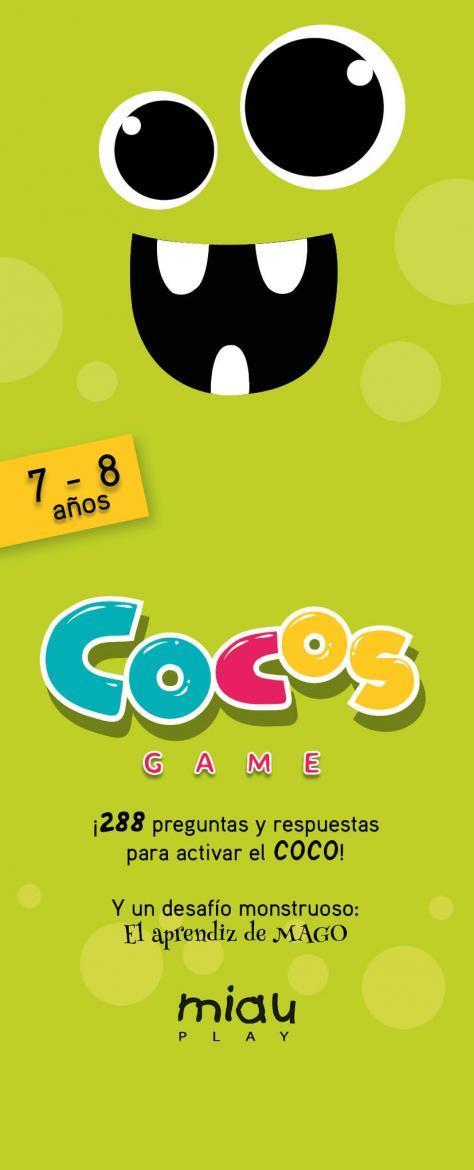 COCOS GAME 7-8 AÑOS | 9788416082216 | OROZCO, MARIA JOSE/RAMOS, ANGEL MANUEL/RODRIGUEZ, CARLOS MIGUEL/JIMÉNEZ DUARTE, LIDIA