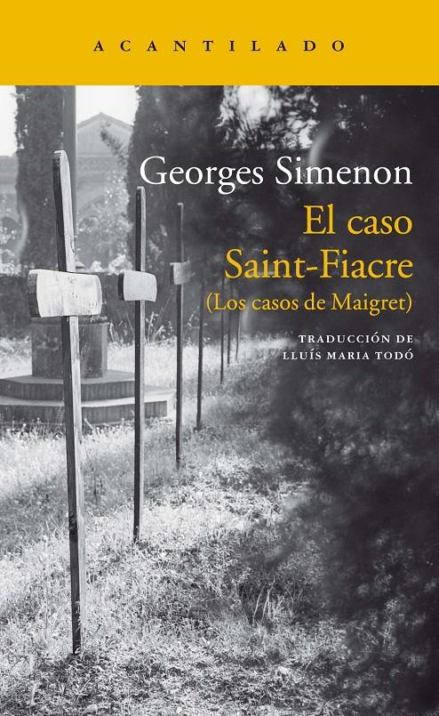 CASO SAINT FIACRE, EL | 9788417346133 | SIMENON, GEORGES