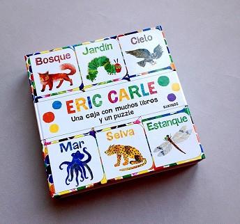 CAJA CON MUCHOS LIBROS Y UN PUZZLE, UNA | 9788416126446 | CARLE, ERIC