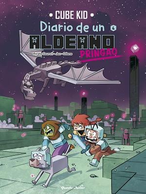 MINECRAFT DIARIO DE UN ALDEANO PRINGAO  COMIC 4 | 9788408266662 | CUBE KID