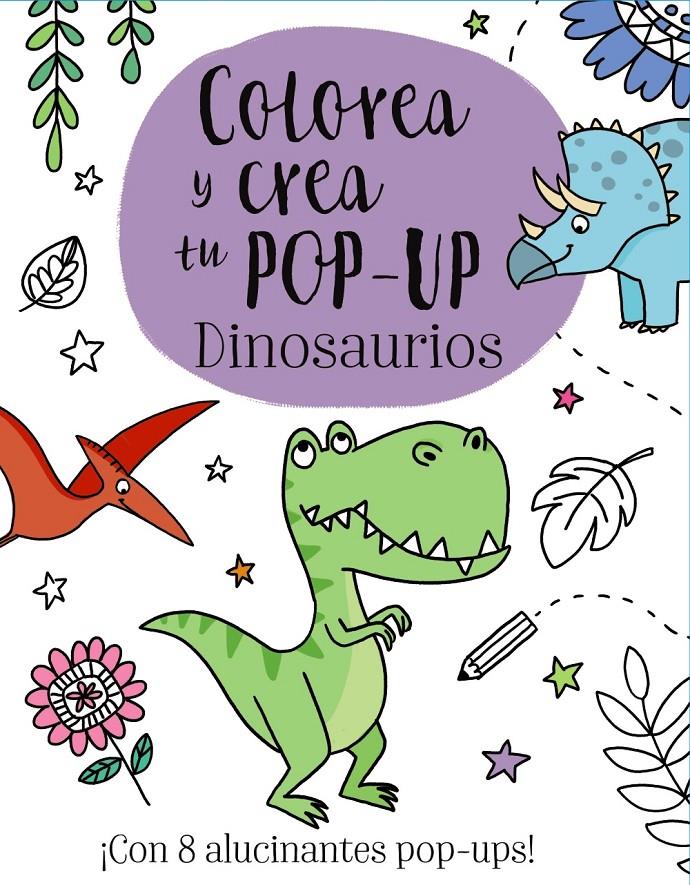 COLOREA Y CREA TU POP UP DINOSAURIOS | 9788469621158 | GOLDING, ELIZABETH