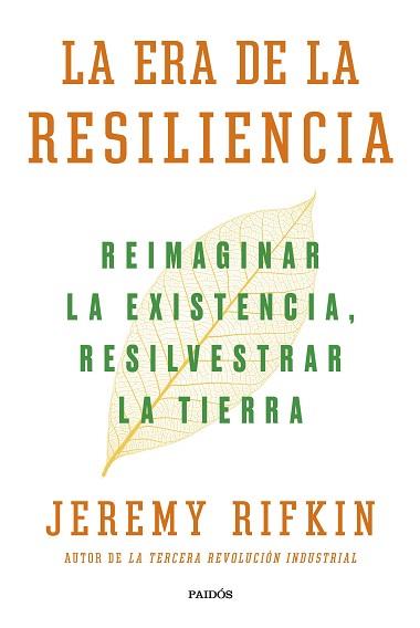 ERA DE LA RESILIENCIA, LA | 9788449339929 | RIFKIN, JEREMY