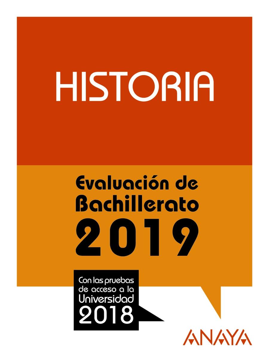 HISTORIA EVALUACION DE BACHILLERATO 2019 | 9788469856765 | FERNANDEZ CUADRADO, MANUEL