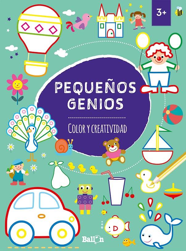 PEQUEÑOS GENIOS  COLOR Y CREATIVIDAD +3 | 9789403206691