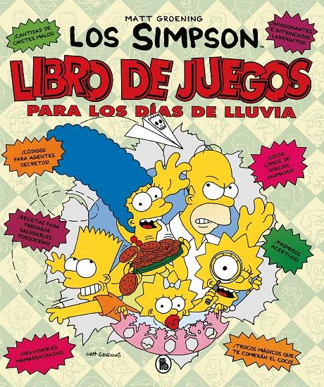 LIBRO DE JUEGOS PARA LOS DIAS DE LLUVIA (LOS SIMPSON. ACTIVIDADES) | 9788402422002 | GROENING, MATT