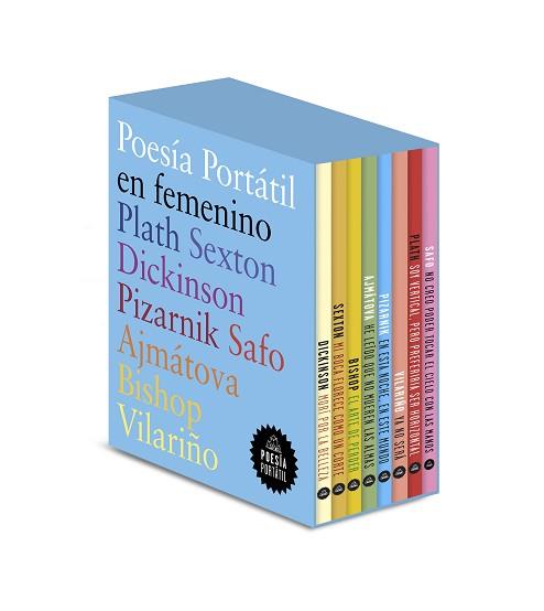 POESIA PORTATIL EN FEMENINO (PLATH | SEXTON | DICKINSON | PIZARNIK | SAFO | AJMÁ | 9788439740377 | PLATH, SYLVIA/SEXTON, ANNE/DICKINSON, EMILY/PIZARNIK, ALEJANDRA/SAFO,/AJMÁTOVA, ANNA/BISHOP, ELIZABE