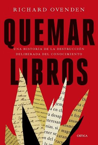 QUEMAR LIBROS | 9788491993032 | OVENDEN, RICHARD