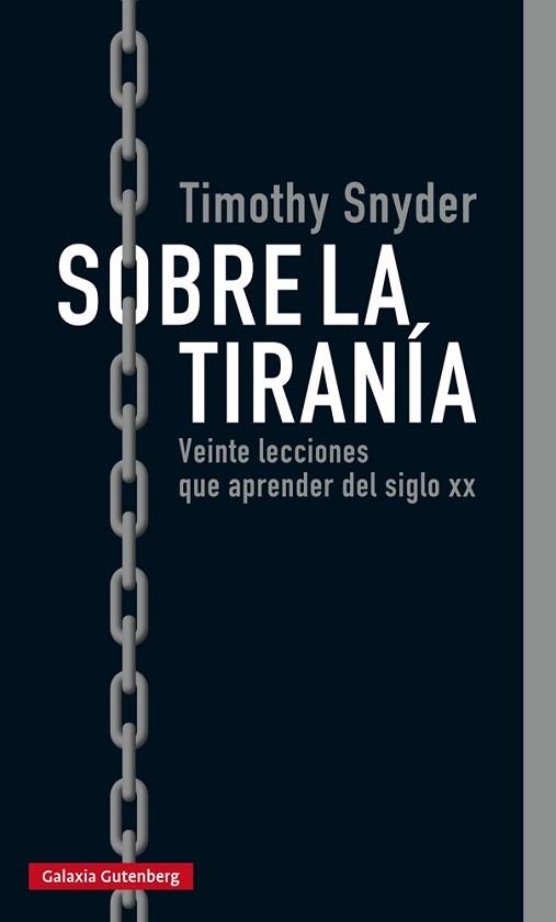 SOBRE LA TIRANIA | 9788416734979 | SNYDER, TIMOTHY