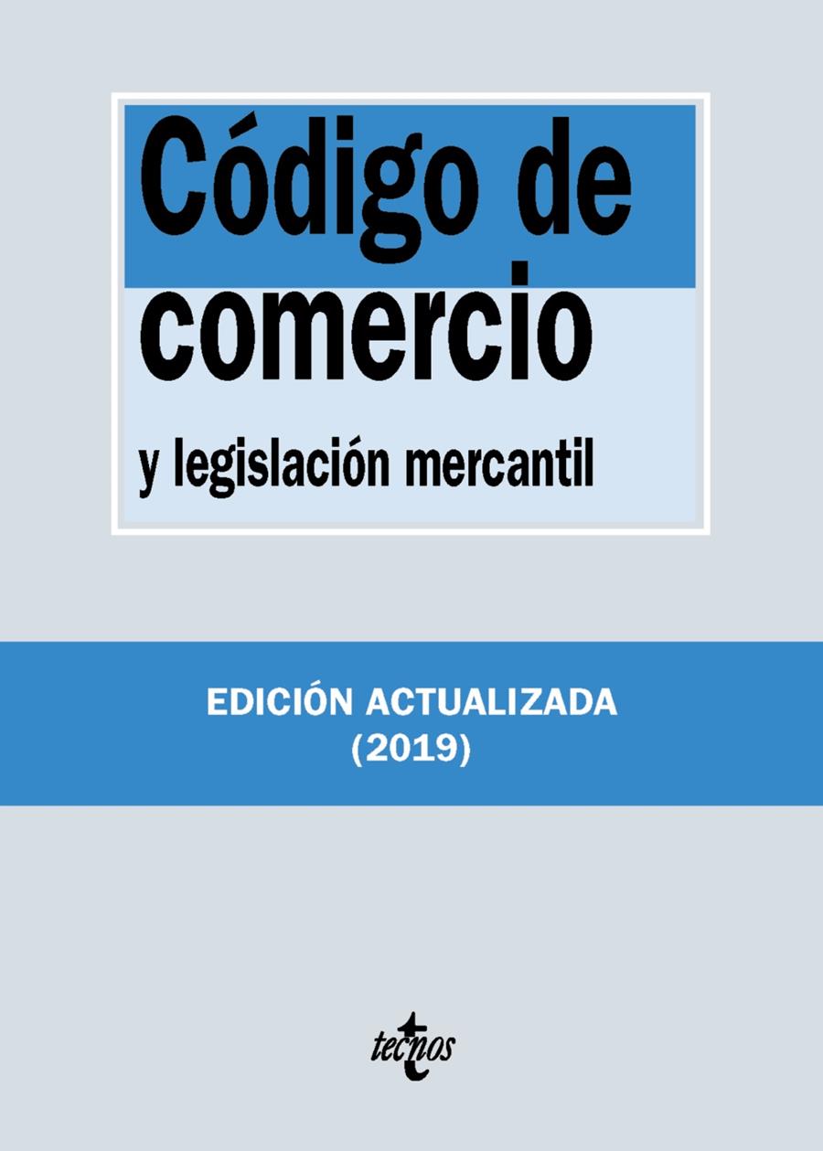 CODIGO DE COMERCIO Y LEGISLACION MERCANTIL | 9788430977093 | EDITORIAL TECNOS