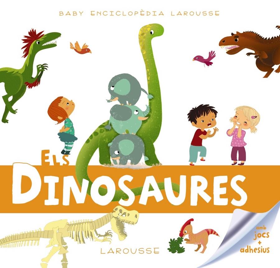 BABY ENCICLOPEDIA ELS DINOSAURES | 9788417720230 | LAROUSSE EDITORIAL