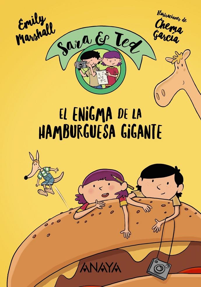 ENIGMA DE LA HAMBURGUESA GIGANTE, EL (SARA & TED) | 9788469847114 | MARSHALL, EMILY