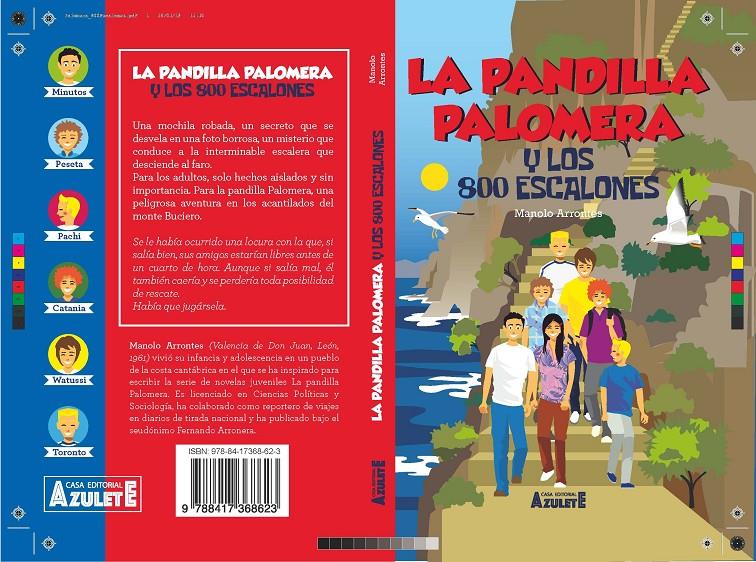 PANDILLA PALOMERA Y LOS OCHOCIENTOS ESCALONES, LA | 9788417368623 | ARRONTES, MANUEL