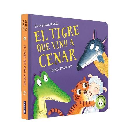 TIGRE QUE VINO A CENAR, EL  (LA OVEJITA QUE VINO A CENAR. PEQUEÑAS MANITAS) | 9788448859640 | SMALLMAN, STEVE / DREIDEMY, JOËLLE