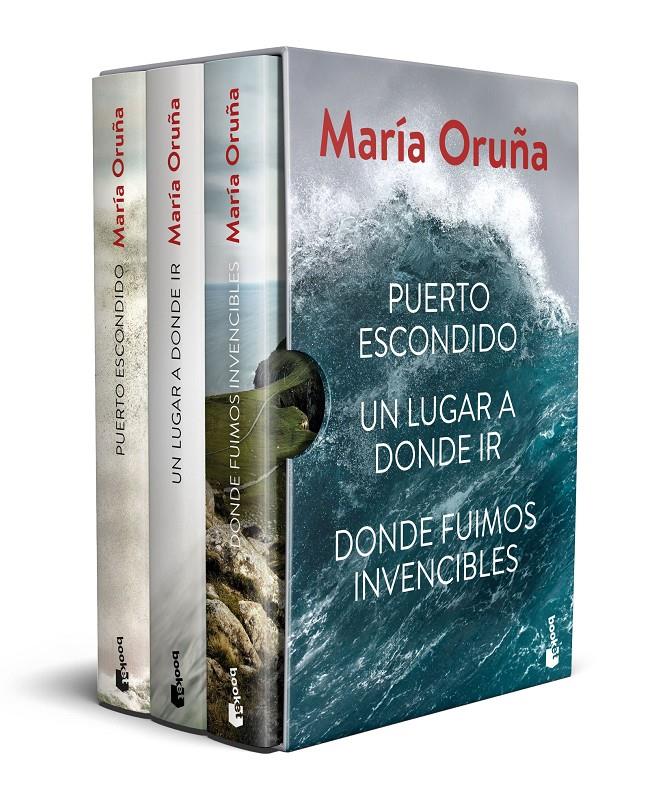 PUERTO ESCONDIDO / UN LUGAR A DONDE IR / DONDE FUIMOS INVENCIBLES. ESTUCHE MARIA ORUÑA | 9788423355891 | ORUÑA, MARIA