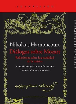 DIALOGOS SOBRE MOZART | 9788416011766 | HARNONCOURT, NIKOLAUS