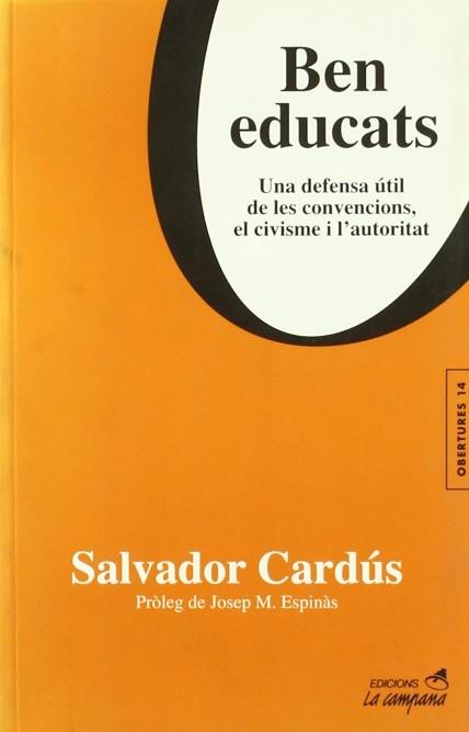 BEN EDUCATS | 9788495616463 | CARDUS, SALVADOR