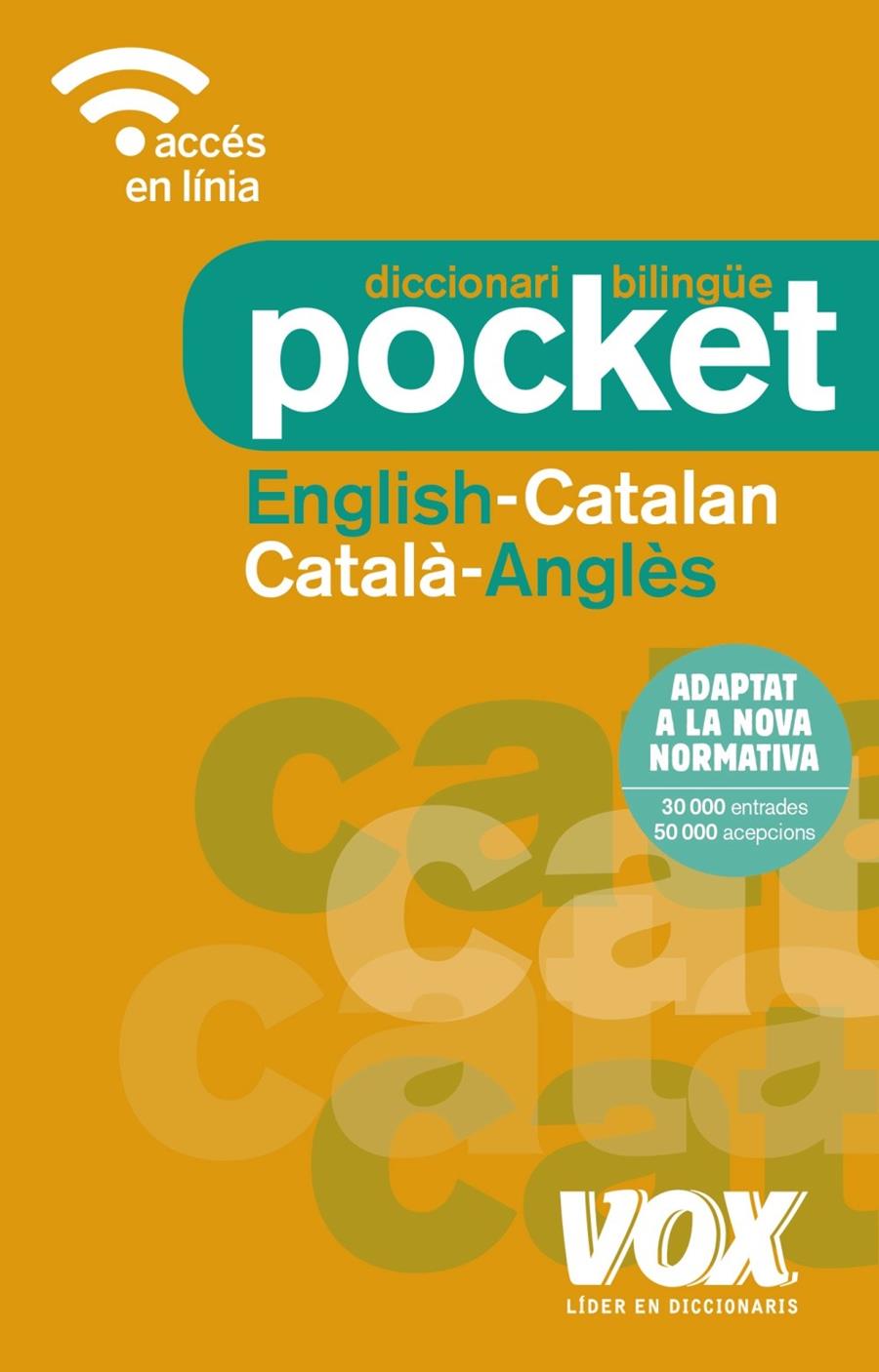 DICCIONARI POCKET ENGLISH-CATALAN CATALA-ANGLES | 9788499742748 | VOX EDITORIAL