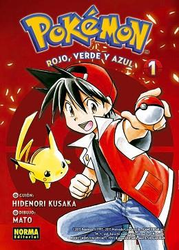 POKEMON 01  ROJO, VERDE Y AZUL 1 (NUEVO PVP) | 9788467964974 | KUSAKA, HIDENORI / YAMAMOTO, SATOSHI