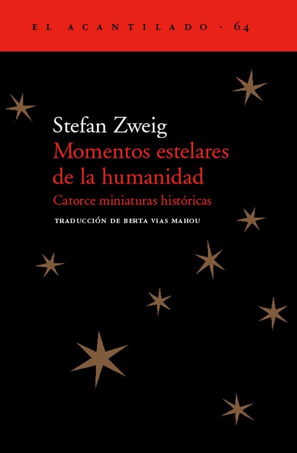 MOMENTOS ESTELARES DE LA HUMANIDAD | 9788495359926 | ZWEIG, STEFAN