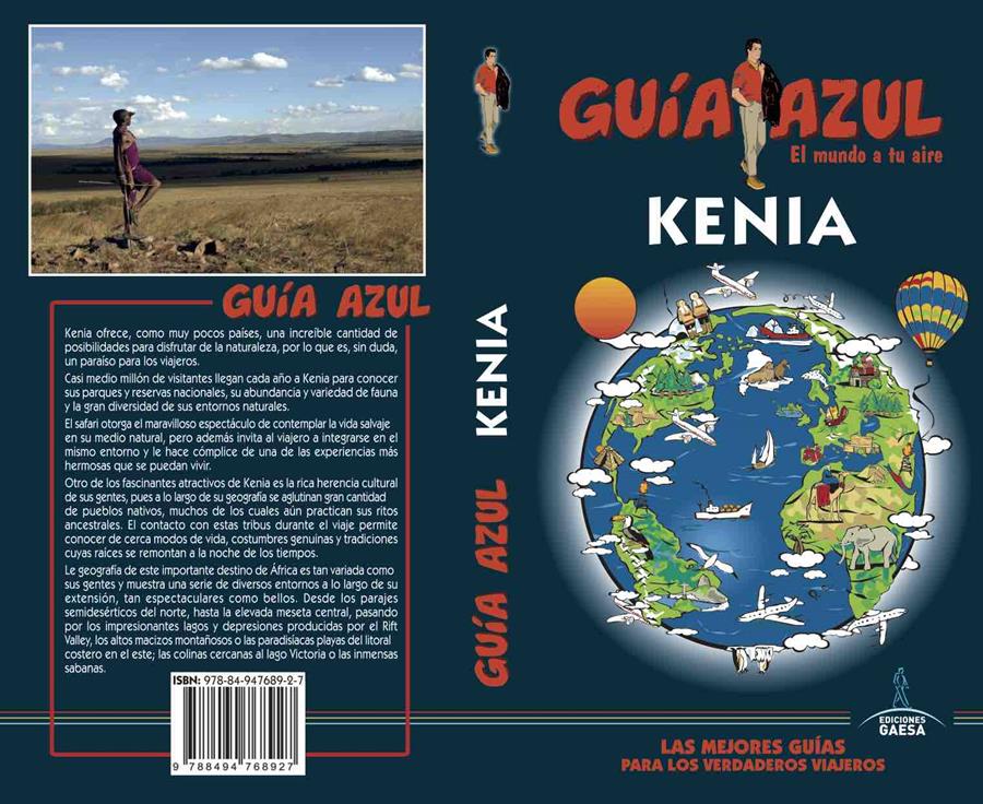 KENIA GUIA AZUL | 9788494768927 | SANZ, JAVIER / MAZARRASA, LUIS