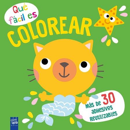 QUE FACIL ES COLOREAR  GATO | 9788408249375 | YOYO