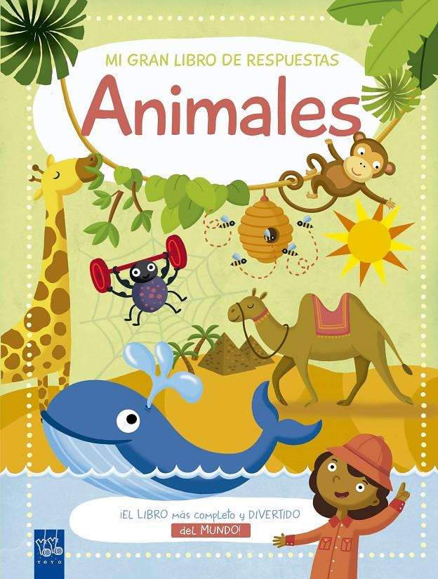 MI GRAN LIBRO DE RESPUESTA  ANIMALES | 9788408174745