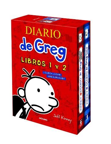 DIARIO DE GREG LIBROS 1 Y 2 (EDICION ESTUCHE) | 9788427225152 | KINNEY, JEFF