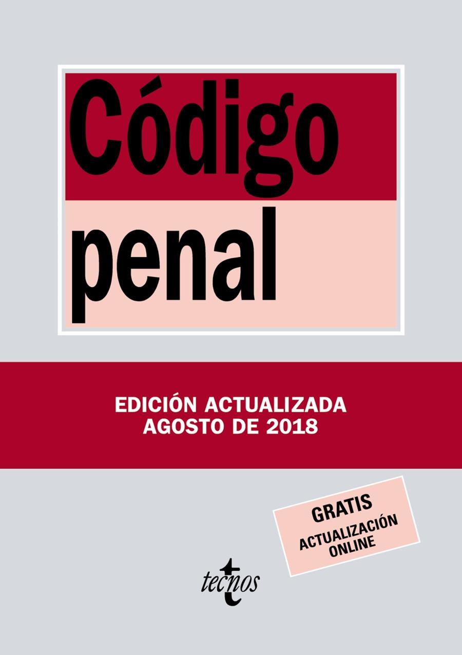 CODIGO PENAL (SEPTIEMBRE 2018) | 9788430975051