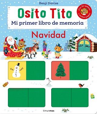 OSITO TITO  MI PRIMER LIBRO DE MEMORIA  NAVIDAD | 9788408287506 | DAVIES, BENJI