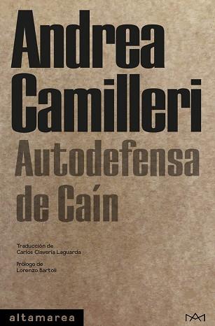 AUTODEFENSA DE CAIN | 9788418481130 | CAMILLERI, ANDREA