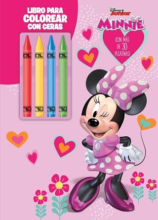 MINNIE  LIBRO PARA COLOREAR CON CERAS 2 | 9788418940224 | DISNEY