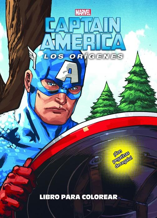 CAPITAN AMERICA LOS ORIGENES LIBRO PARA COLOREAR | 9788416914258 | MARVEL